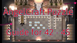 The Genesis Order  AngelCraft Puzzles walkthrough 42434445 💗 💖🔥 💥 [upl. by Shaia]