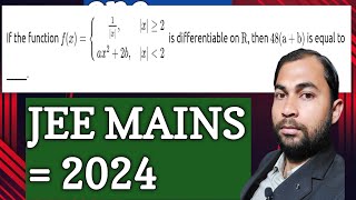 differentiability jee mains 2024 pyq  differentiability by atul kumar  differentibilitypyq [upl. by Enyrb]