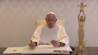 Video Message Pope Francis quot100 years since Concilium Sinense between history and presentquot [upl. by Alakim245]