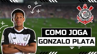 COMO JOGA GONZALO PLATA  POSSÍVEL REFORÇO DO TIMÃO [upl. by Zenitram]