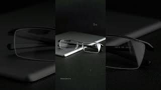 Elevate Your Look with Browline Brilliance Titanium Eyeglass Frames Unveiled [upl. by Trilbie]