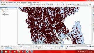 How to use Spatial Join in ArcGIS  Point to Polygon [upl. by Levison]