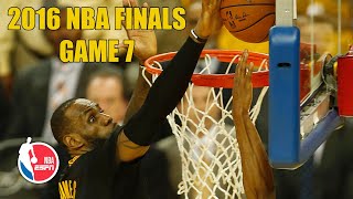 FULL GAME Cleveland Cavaliers vs Golden State Warriors  2016 NBA Finals Game 7  NBA on ESPN [upl. by Inaboy]