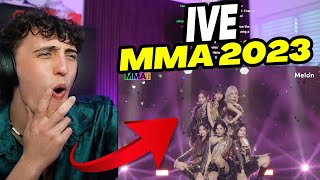 IVE INTRO  Baddie  Kitsch  I AM MMA 2023 Performance  REACTION [upl. by Tillo]