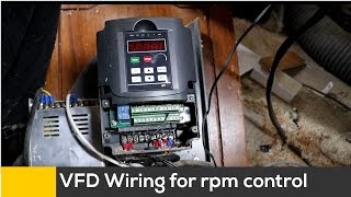 Controlling VFD spindle rpm with XPro CNC board on ooznest OX [upl. by Gable]