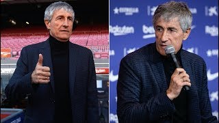 Quique Setiens first words as the new Barcelona coach  and why Barça fans can get excited [upl. by Yoshiko]