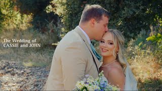 Thousand Oaks California  Cassie and Johns Wedding Highlight Film 4K [upl. by Sumaes]