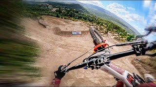 Charging the Wildest Tasmanian Downhill Track  Red Bull Hardline [upl. by Leontina665]