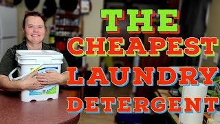 The Cheapest Laundry Detergent [upl. by Colston611]