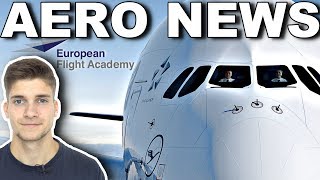 LUFTHANSA sucht PILOTEN European Flight Academy AeroNews [upl. by Stimson797]