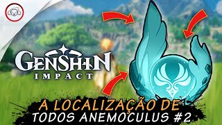 Genshin Impact A LOCALIZAÇÃO de todos ANEMOCULUS  Super Dica PTBR 1 [upl. by Siegel227]