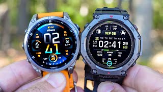 Garmin Fenix 8 vs Amazfit TRex 3 InDepth Comparison [upl. by Mauro266]