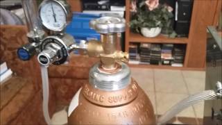 How to Connect and Leak Test an Argon Bottle to Your Welder Part 1 [upl. by Martell]