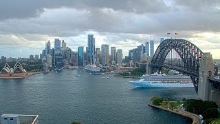 Live webcam view of Sydney Harbour 247 from 8am May 5 [upl. by Nauqram]