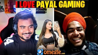 Payal ka deewana on omegle 😂 [upl. by Thorma]