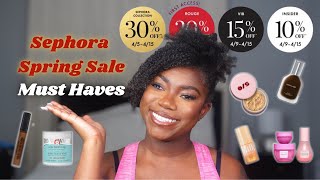 SEPHORA SAVINGS EVENT RECOMMENDATIONS  MY WISHLIST  SEPHORA SPRING SALE 2024  DESTINY RUDD [upl. by Sissy]