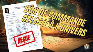 Rituel bon de commande céleste à lunivers [upl. by Azar]