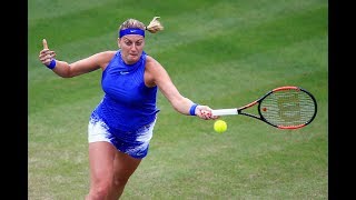 2017 Aegon Classic Semifinals  Petra Kvitova vs Lucie Safarova  WTA Highlights [upl. by Adnolaj]