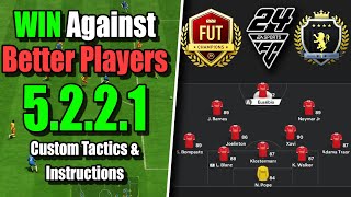 5221 Is Not Even Fair EAFC 24 Custom Tactics amp Instructions wGameplay eafc24 fut [upl. by Nylarej]