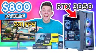 Budget 800 Gaming PC Build 2023 💰 The Perfect 1080p Gaming PC [upl. by Eissehc]