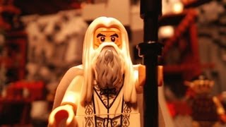 LEGO Lord of the Rings Saruman amp The Orc Forges Brickfilm [upl. by Shandie]