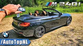 BMW 2 Series 2018 Convertible M240i REVIEW POV Test Drive by AutoTopNL [upl. by Trueman]