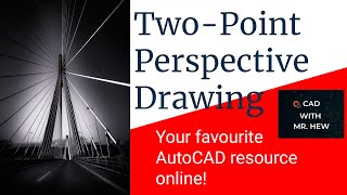 Twopoint perspective drawing [upl. by Nal284]