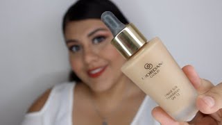 ORIFLAME Giordani Gold Liquid Silk FoundationReseña Vanessa Suárez❤️ [upl. by Lindsy]