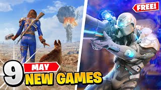 9 New Games May 3 FREE GAMES [upl. by Yroj]