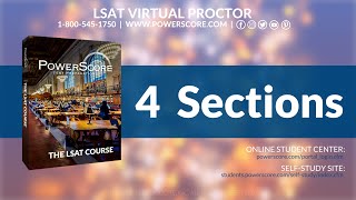 LSAT  Virtual Proctor 4 Sections with 10 Minute Break [upl. by Eiaj102]