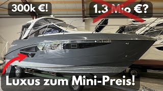 Deutscher 52 schockiert Luxusyacht Industrie CUSTOM Yacht ab 300k € Cobrey Yachts 33 HT 2024 [upl. by Assirek]