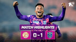 Match Highlights  Punjab FC 01 Kerala Blasters FC  MW 10  ISL 202324 [upl. by Ybrad]