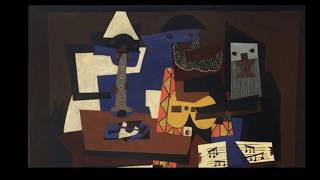 Cubisms stages and Pablo Picassos Three Musicians 1921 [upl. by Havelock]