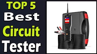 TOP 5 Best Circuit Tester Review 2024 [upl. by Ainsley894]