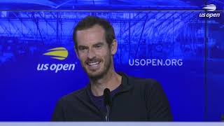 Andy Murray quotIt was a pretty special one to get throughquot  US Open 2020 Press Conference [upl. by Morgen]