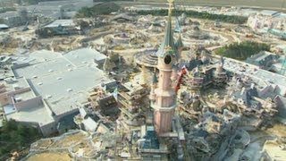 Construction of Euro Disney 1992 [upl. by Aioj]