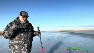 Devils Lake  Fishing Report December 1st [upl. by Brechtel]