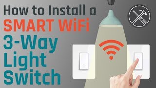 How to Install a Smart Wifi 3Way Light Switch [upl. by Elleinwad]