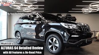 Mahindra Alturas G4 Most Detailed Review with All Features Explained  Alturas G4 Mahindra [upl. by Gregg]