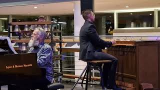 4 Museumnacht met Frank Steijnsmobiel carillon en Boudewijn Zwart piano [upl. by Nahej734]