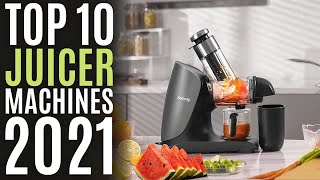 Top 10 Best Cold Press Juicer Machines of 2021  Slow Masticating Juicer Extractor [upl. by Bena]