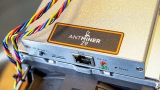 Antminer Z9 fullsize Unboxing and Setup [upl. by Oryaj]