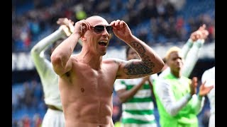 Celtic FC  A MUST WATCH Broony leading the celebrations at Ibrox [upl. by Ursula459]