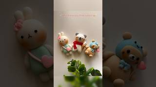 Which one is my cutest handmade clay charm handmadeclay diy bestgift clay craftedwithclay [upl. by Denys]