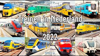 Treinen in Nederland 2022  Trains in the Netherlands 2022 [upl. by Ahsir281]