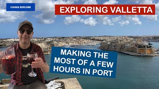 Exploring Valetta Malta  Making the most of a few hours in port [upl. by Apur]