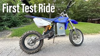 Electric YZ85 Dirt Bike  Part 4 [upl. by Handal]