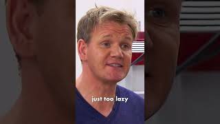 Lazy chef claims hes not lazy KitchenNightmares GordonRamsay [upl. by Assenad]