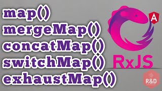 RxJS  map mergeMap concatMap switchMap exhaustMap  In Tamil English Subtitled [upl. by Enautna]