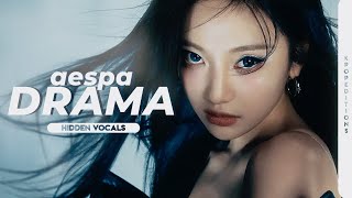 aespa 에스파 – Drama  Hidden Vocals Harmonies amp Adlibs [upl. by Hubbard512]